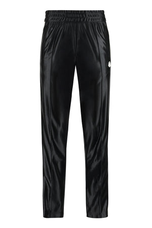 8 Moncler Palm Angels - Techno fabric track pants-0
